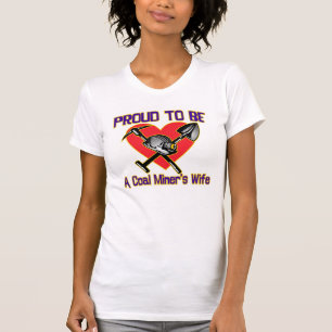TROTS OM EEN STEEGWERKERSVROUW TE ZIJN T-SHIRT