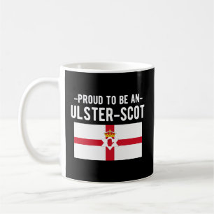 Trots om een Ulster-Schotse Noord-Ierse vlag te zi Koffiemok