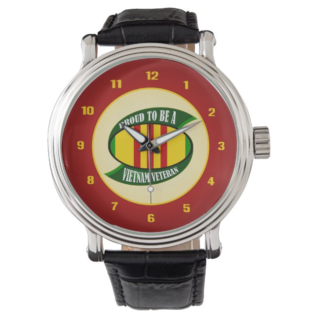 trots om een Vietnam-veteraan te zijn Horloge (Voorkant)