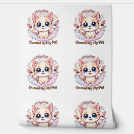 Trots om eigendom te zijn van mijn Schattigee pupp Behang