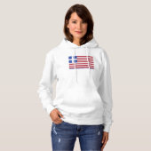TROTS OM GRIEKS-AMERIKAANS TE ZIJN! HOODIE (Voorkant volledig)