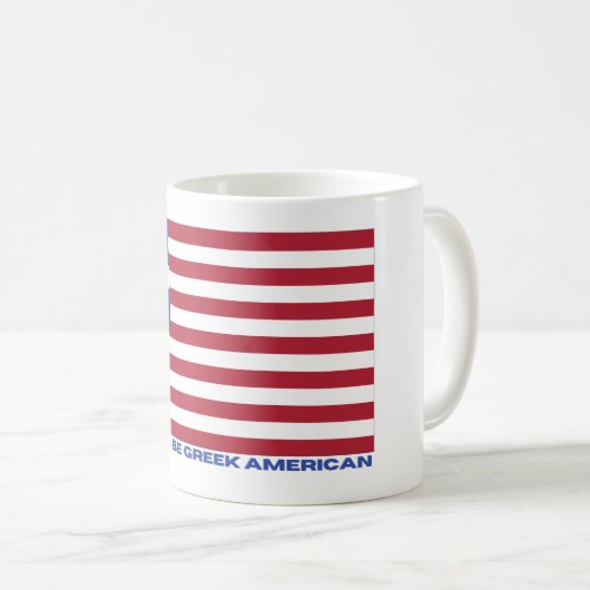 TROTS OM GRIEKS-AMERIKAANS TE ZIJN! KOFFIEMOK (Voorkant rechts)