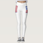 TROTS OM GRIEKS-AMERIKAANS TE ZIJN! LEGGINGS (Voorkant)
