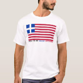 TROTS OM GRIEKS AMERIKAANS TE ZIJN!- "Met Tekst" T-shirt (Voorkant)