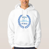 Trots om Grieks te zijn - Eigendom van de Griekse  Hoodie (Voorkant)