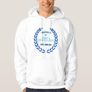 Trots om Grieks te zijn - Eigendom van de Griekse  Hoodie