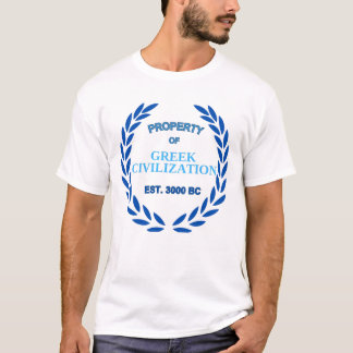 Trots om Grieks te zijn - Eigendom van de Griekse  T-shirt