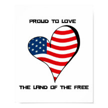 Trots om het land van de vrije mensen lief te hebb