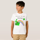 Trots om Iers te zijn, St Patrick's Day T-shirt (Voorkant volledig)