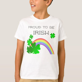 Trots om Iers te zijn, St Patrick's Day T-shirt