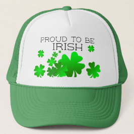 Trots om Iers te zijn, St Patrick's Day Trucker Pet