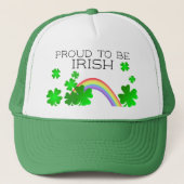Trots om Iers te zijn, St Patrick's Day Trucker Pet (Voorkant)