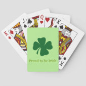 Trots om Ierse Speelkaarten te zijn (Achterkant)