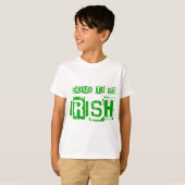Trots om Ierse St. Patrick dag cadeau T-shirt (Voorkant volledig)