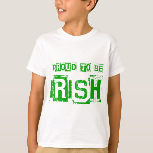 Trots om Ierse St. Patrick dag cadeau T-shirt
