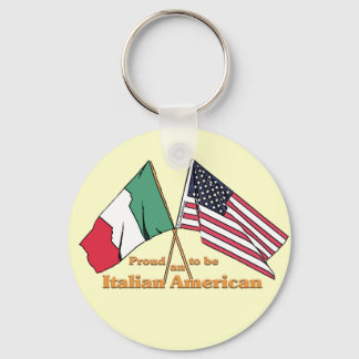 trots om Italiaans-Amerikaans te zijn Sleutelhanger