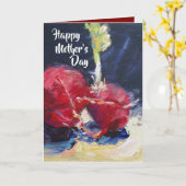 Trots om je kleine spruiten moeder Moederdag Kaart (Gele Bloem)