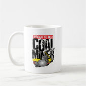 trots om kolenmijner te worden koffiemok (Links)