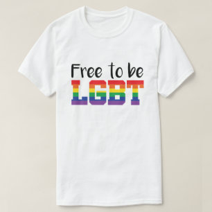Trots om LGBT T-shirt te zijn