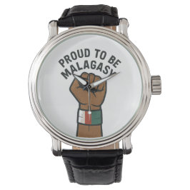 Trots om Malagassisch te zijn - Madagascar Heritag Horloge