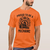 Trots om monteur te zijn t-shirt (Voorkant)