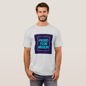 Trots om moslim te zijn - Bold Islamic Identity T- T-shirt (Voorkant volledig)
