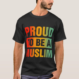 Trots om moslim te zijn t-shirt