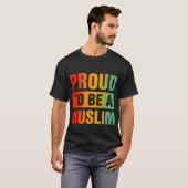 Trots om moslim te zijn t-shirt (Voorkant volledig)