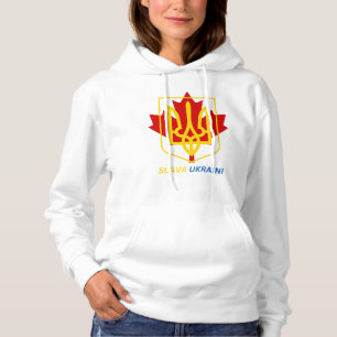 TROTS OM OEKRAÏENS CANADEES TE ZIJN - SLAVA UKRAIN HOODIE