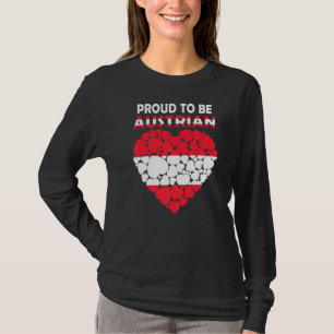 trots om Oostenrijks te zijn - ik hou van oosterse T-shirt
