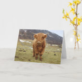 Trots om Schots te zijn! Kaart (Gele Bloem)