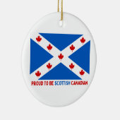 TROTS OM SCHOTSE CANADEES TE ZIJN! KERAMISCH ORNAMENT (Rechts)