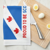 TROTS OM SCHOTSE CANADEES TE ZIJN! THEEDOEK (Quarter Fold)