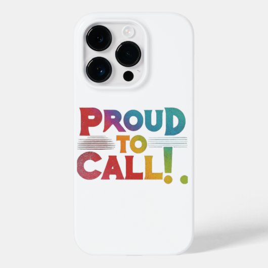 "Trots om te bellen: iPhone 14 Design onthuld" Case-Mate iPhone Case (Achterkant)