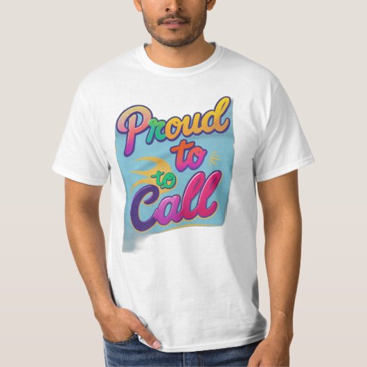 “Trots om te noemen” T-shirt (Voorkant)