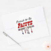 Trots om te zijn paiute venster sticker voor Stick (Envelop)