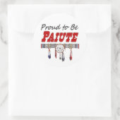 Trots om te zijn paiute venster sticker voor Stick (Tas)