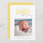 trots onze bundel vreugde-citroen introduceren (Voorkant / Achterkant)