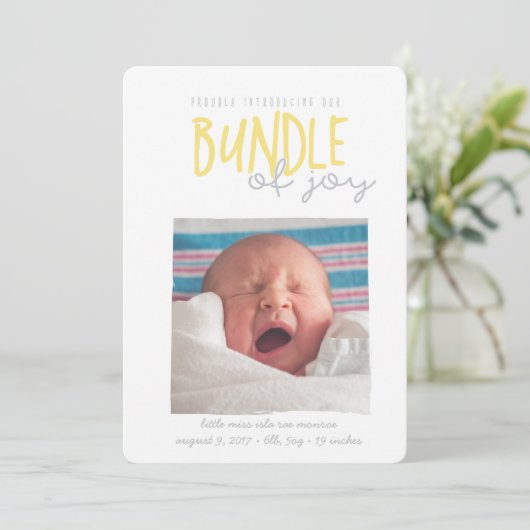 trots onze bundel vreugde-citroen introduceren (Staand voorkant)