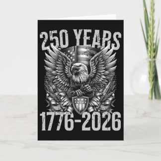 Trots Op 250 Jaar Vrijheid 1776-2026 Onafhankelijk Kaart