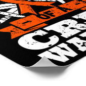Trots op Abuelo van een CRPS Warrior RSD Awareness Poster (Hoek)