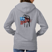 TROTS OP AMERIKAAN HOODIE (Achterkant)