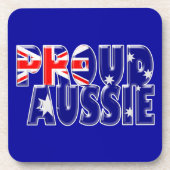 trots op Aussie Bier Onderzetter (Voorkant)