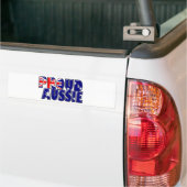 trots op Aussie Bumpersticker (Op Truck)