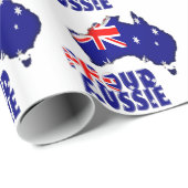 trots op Aussie Cadeaupapier (Rol Hoek)