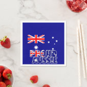 trots op Aussie Servet (Insitu)