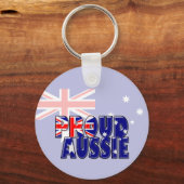 trots op Aussie Sleutelhanger (Voorkant)