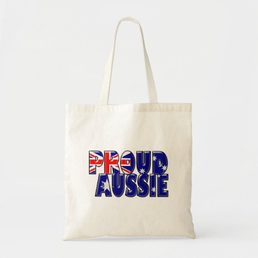 trots op Aussie Tote Bag (Voorkant)