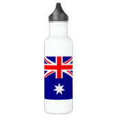 trots op Aussie Waterfles (Links)