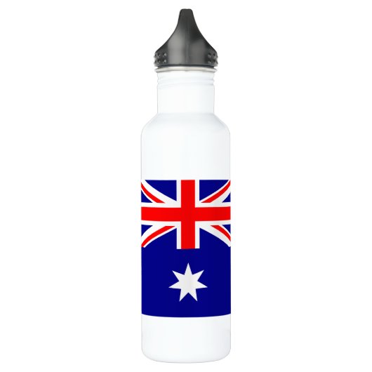 trots op Aussie Waterfles (Links)